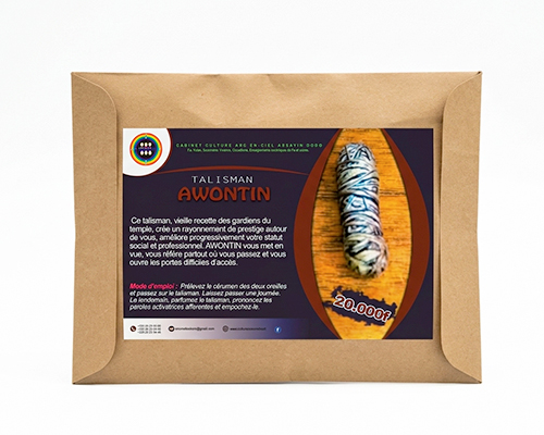AWONTIN (Talisman de Rayonnement et d’Élévation)